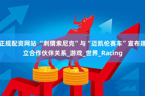 正规配资网站 “刺猬索尼克”与“迈凯伦赛车”宣布建立合作伙伴关系_游戏_世界_Racing
