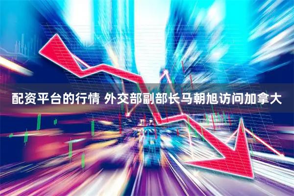 配资平台的行情 外交部副部长马朝旭访问加拿大